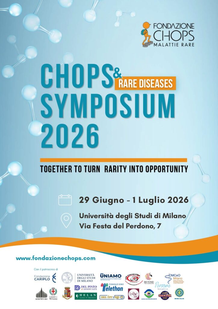 patologie ultra-rare, simposio internazionale , fondazione chops malattie rare ETS