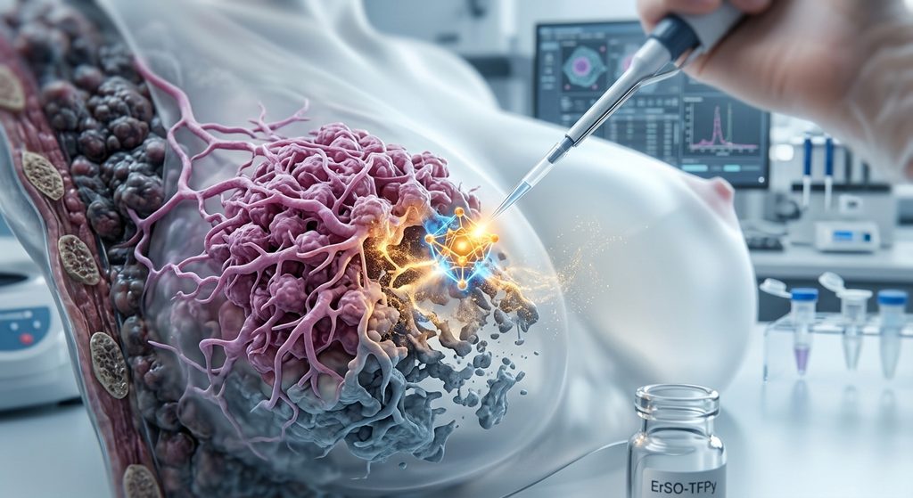 tumore al seno, farmaco ErSO-TFPy, carcinoma mammario, team, ricercatori, una sola dose